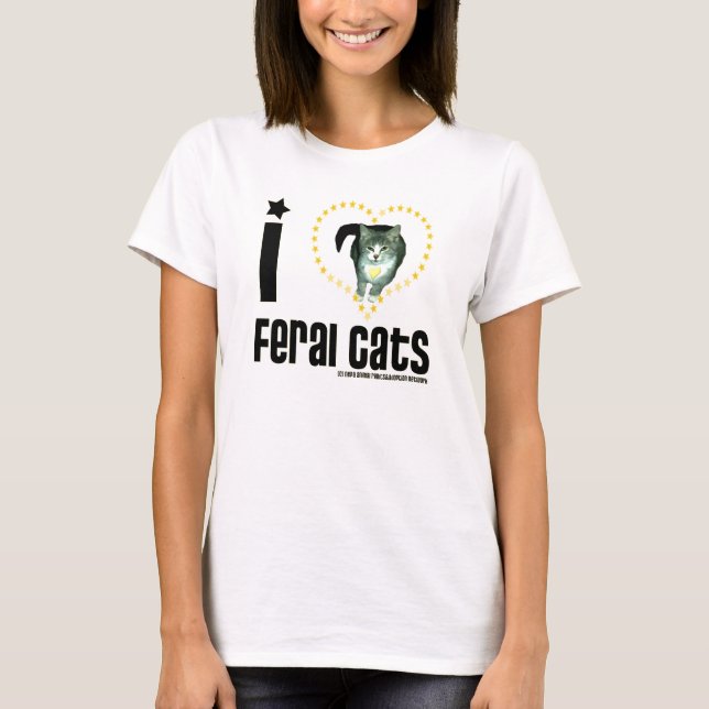 Amo las camisetas largas de la manga de las (Anverso)