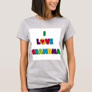 Amo las camisetas y los regalos de la abuela