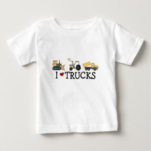 Amo las camisetas y los regalos de los camiones