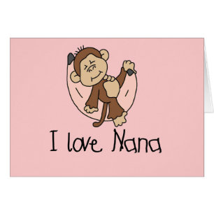 Amo las camisetas y los regalos de Nana