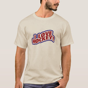 Amo las camisetas y los regalos del hockey