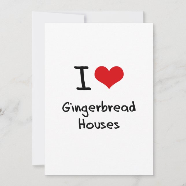 Amo Las Casas De Gingerbread (Anverso)