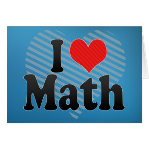 Amo las matemáticas