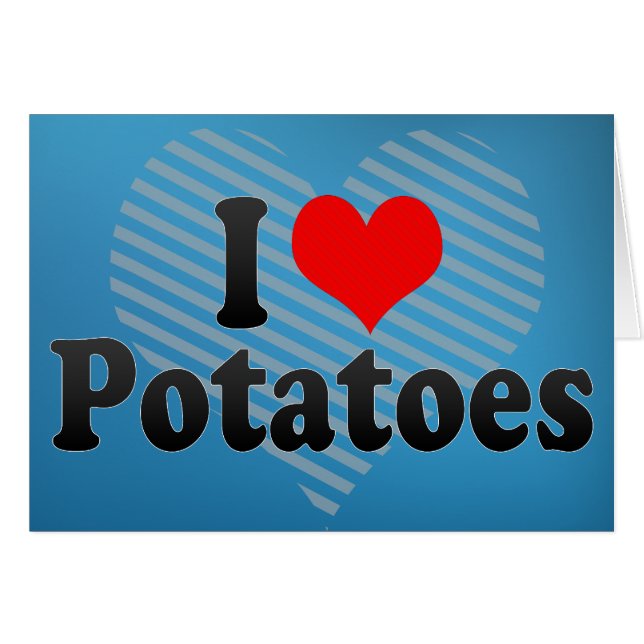 Amo las patatas (Anverso (Horizontal))