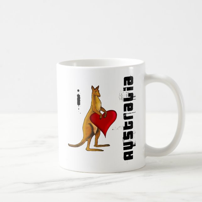 Amo las tazas de Australia para los australianos (Derecha)