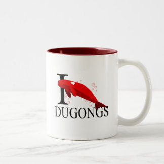 Amo las tazas de Dugongs
