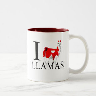 Amo las tazas de las llamas