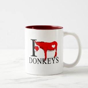 Amo las tazas de los burros