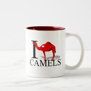 Amo las tazas de los camellos
