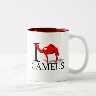 Amo las tazas de los camellos
