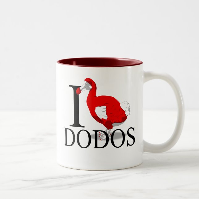 Amo las tazas de los Dodos (Derecha)