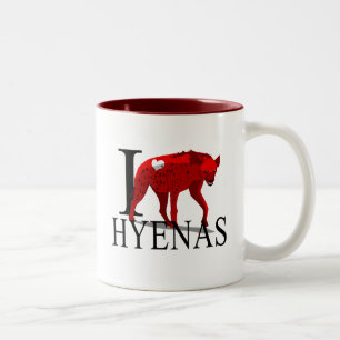 Amo las tazas de los Hyenas