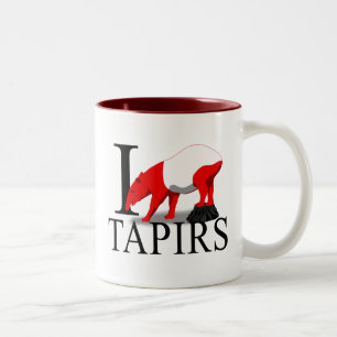 Amo las tazas de los Tapirs