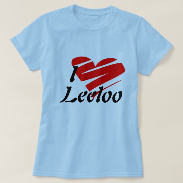 Amo Leeloo, camisa (Diseño del anverso)