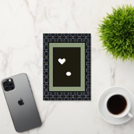 AMO Lo que estás haciendo tarjeta de felicitación