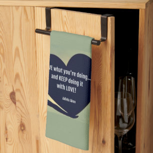 AMO lo que estás haciendo toalla de cocina - Adiel