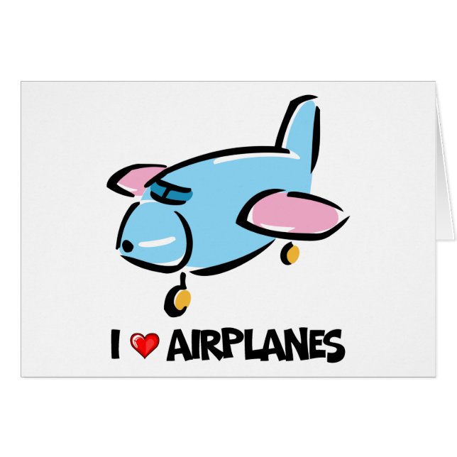 Amo los aeroplanos (Anverso (Horizontal))