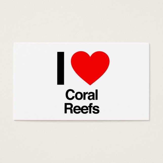 amo los arrecifes de coral (Frente)