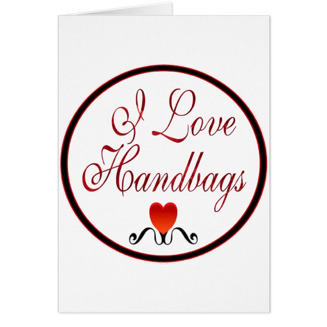 Amo los bolsos (Frente)