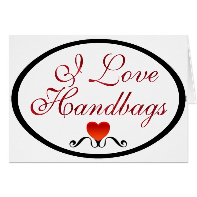 Amo los bolsos (Anverso (Horizontal))