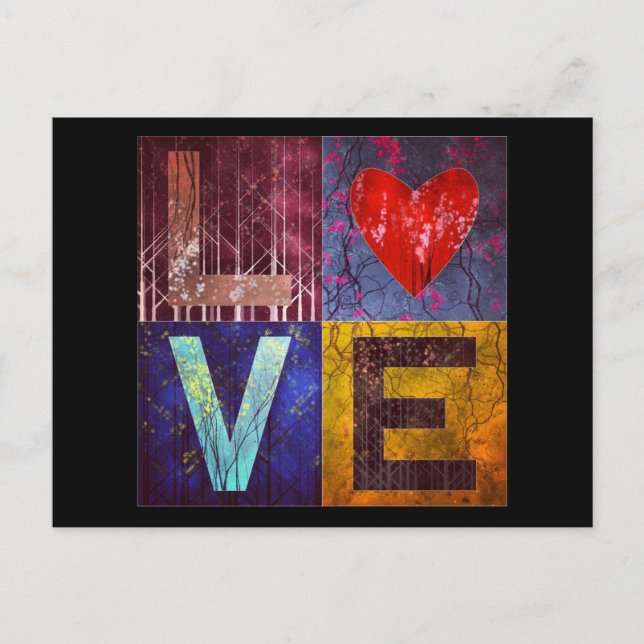 ¡Amo Los Bosques! Postal (Anverso)