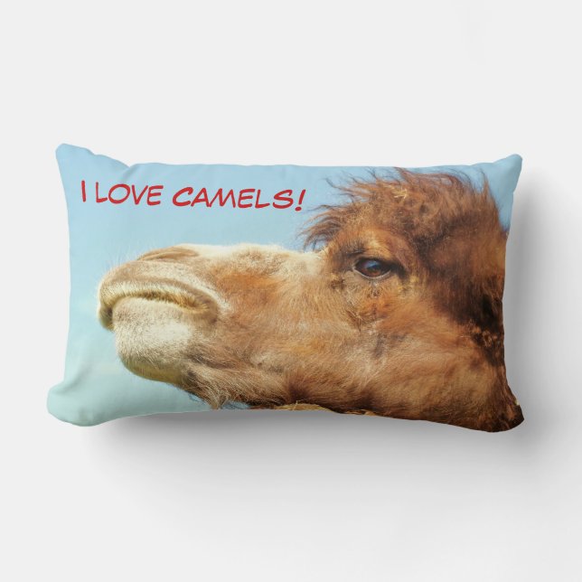 Amo los camellos - almohada (Anverso)