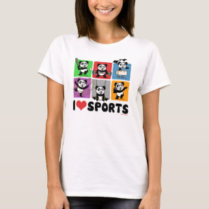 Amo los deportes (las camisetas ligeras)