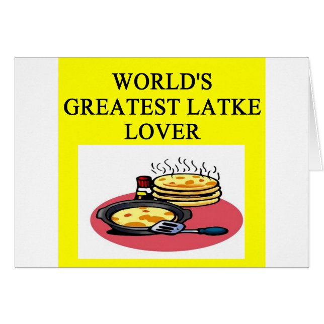 ¡amo los latkes! (Anverso (Horizontal))