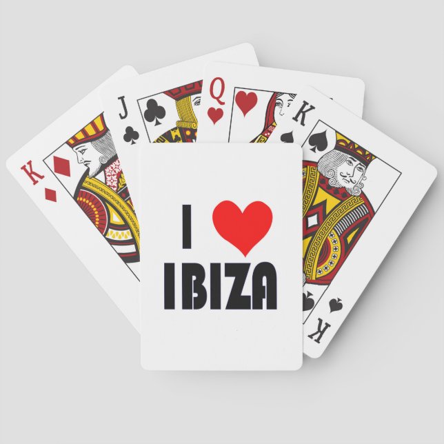 Amo los naipes de Ibiza (Reverso)