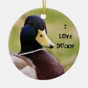 Amo los ornamentos de los patos