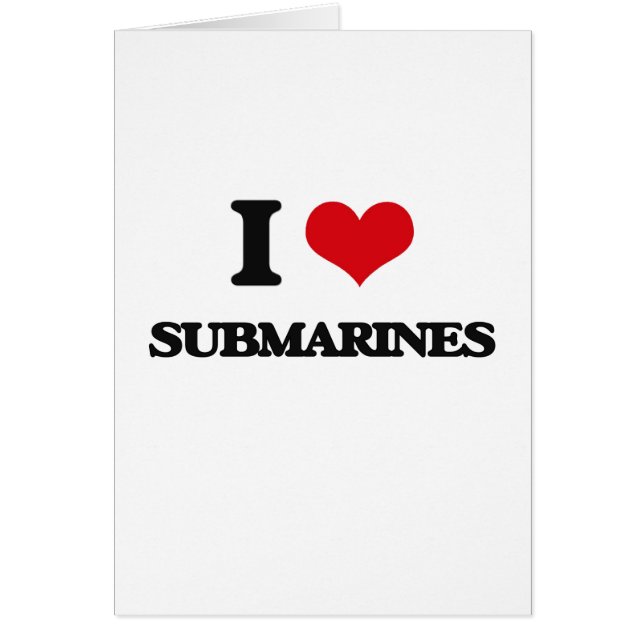Amo los submarinos (Frente)