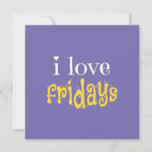 Amo los viernes