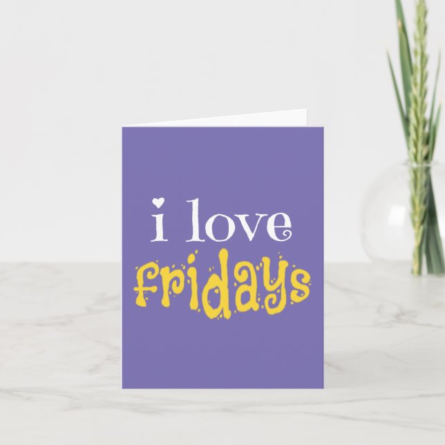 Amo los viernes (Anverso)