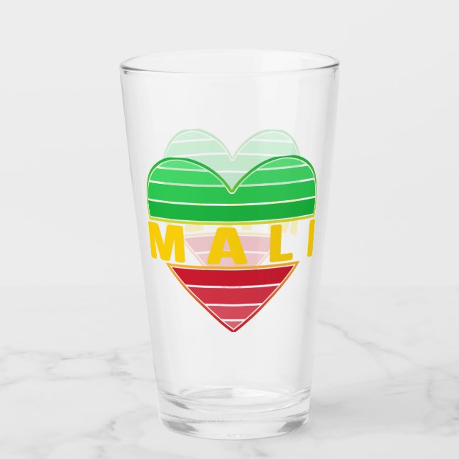 Amo Mali, corazón maliense (Anverso)