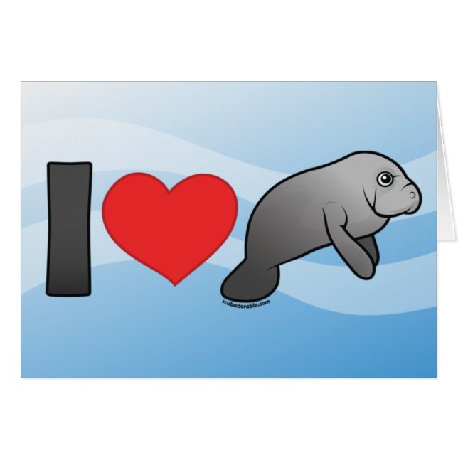 Amo Manatees (Anverso (Horizontal))