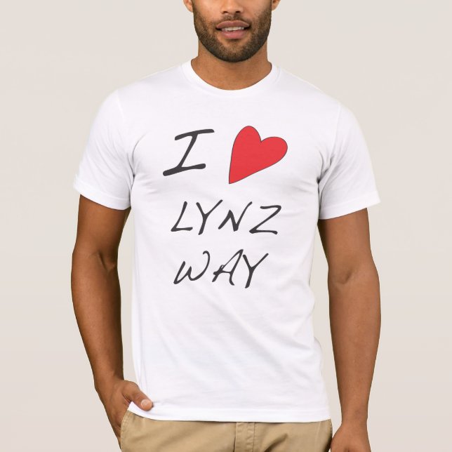 AMO… MANERA DE LYNZ - CAMISETA (Anverso)
