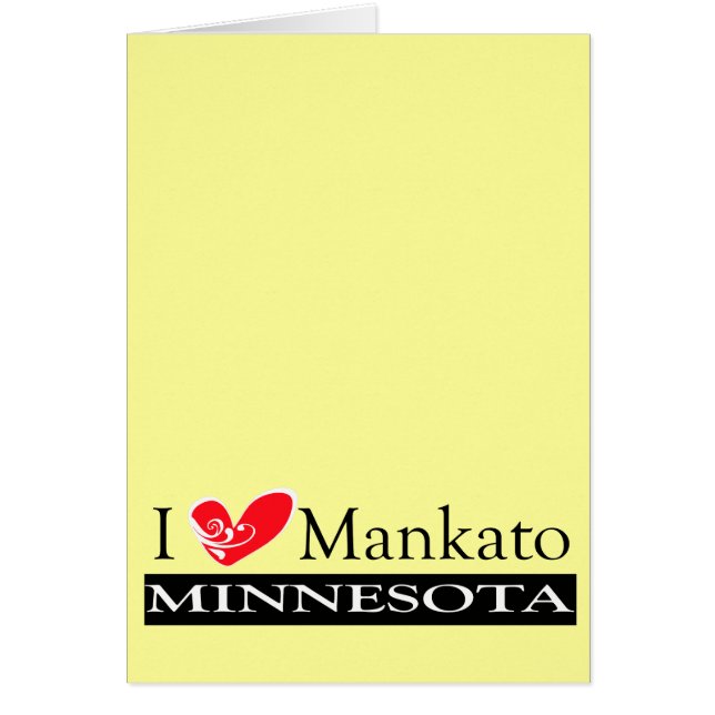 Amo Mankato Minnesota (Frente)