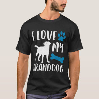 Amo Mi Abuelo Camisa Labrador Recuperador Perro Gr