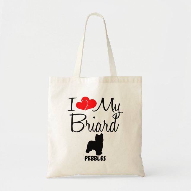 Amo Mi Bolsa De Briard (Frente)