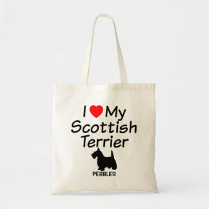 Amo Mi Bolsa De Perro Territorial Escocesa