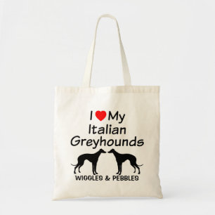 Amo Mi Bolsa De Perros De Greyhound Italiano