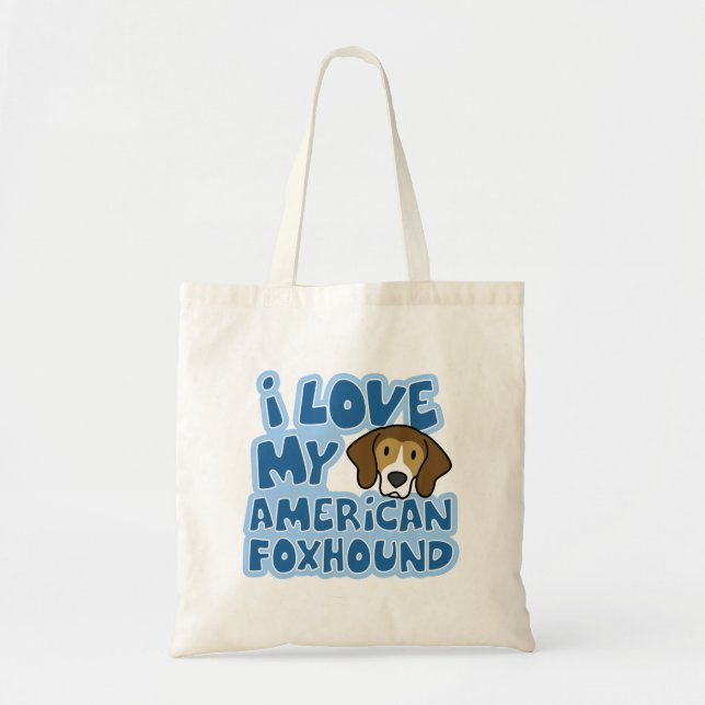 Amo mi bolso del raposero americano (Frente)