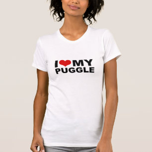 Amo MI camisa de Puggle