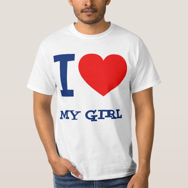 Amo mi camisa del chica (Anverso)