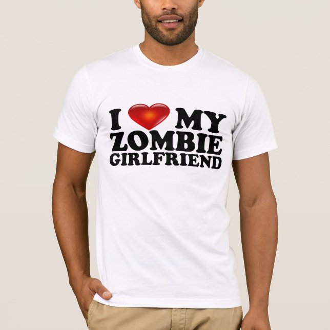 Amo mi camisa del zombi GF (Anverso)