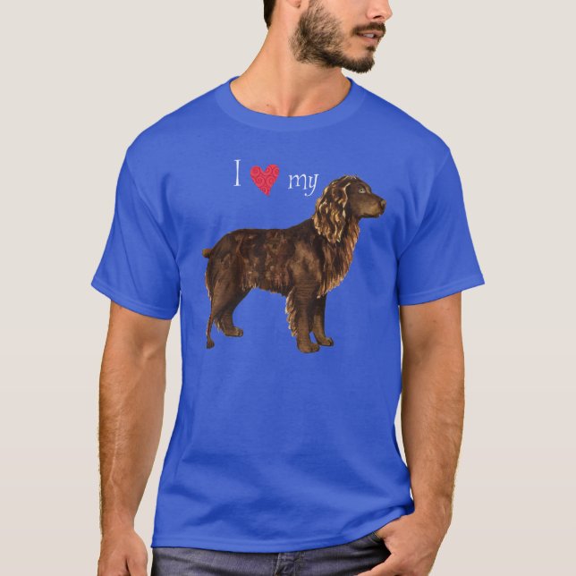 Amo mi camiseta de Boykin Spaniel (Anverso)