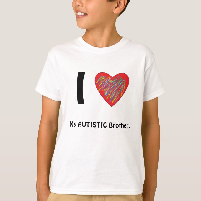 Amo mi camiseta de Brother (Anverso)
