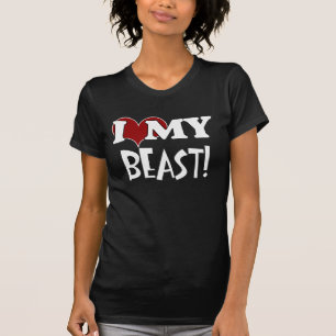 Amo mi camiseta de la bestia