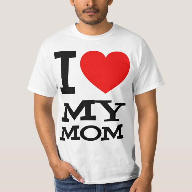 Amo mi camiseta de la mamá (Anverso)
