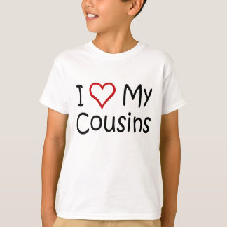 Amo mi camiseta de los primos